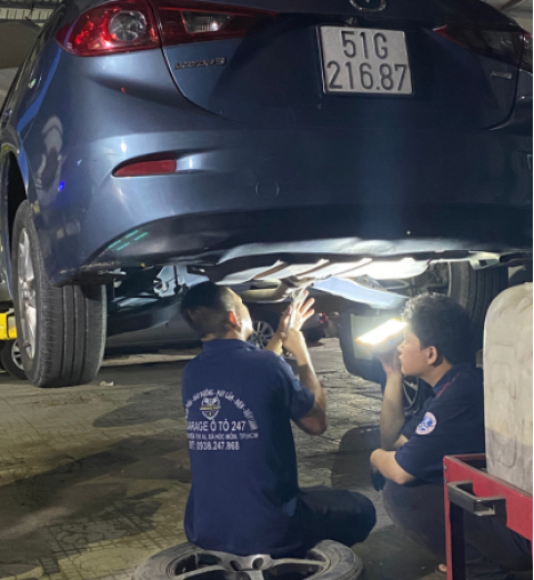 Kiểm Tra Và Sửa Chữa Gầm Xe Ô Tô