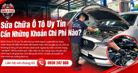 Sửa Chữa Ô Tô Uy Tín Cần Những Khoản Chi Phí Nào?