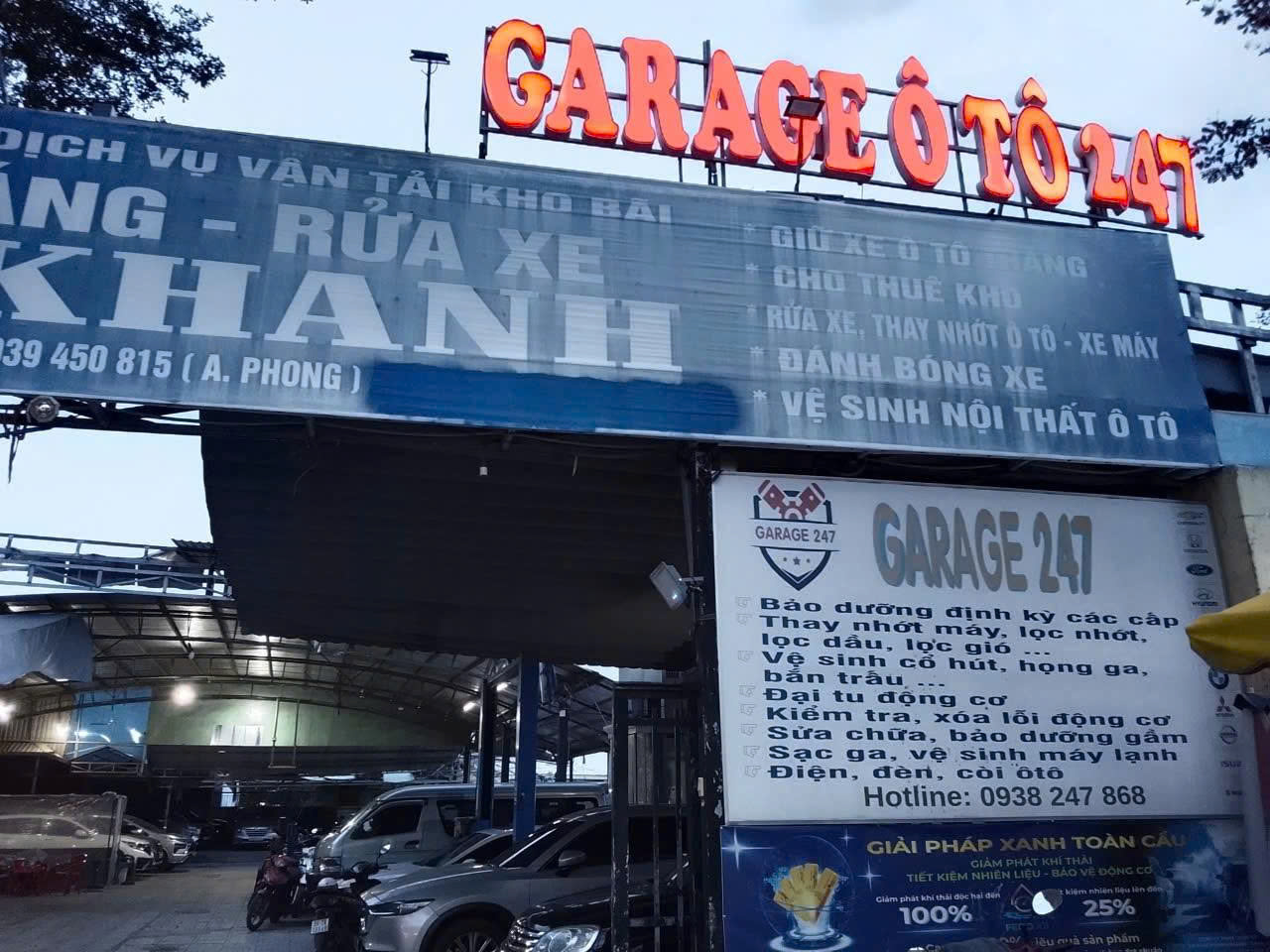 Gara ô tô gần đây - Gara ô tô 247 Hóc Môn 