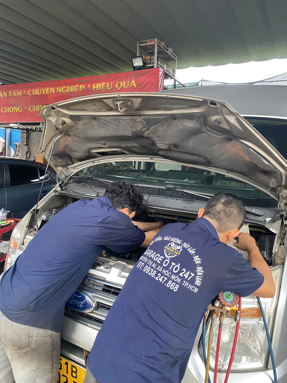 Dịch vụ hỗ trợ kỹ thuật chuyên sâu tại Gara ô tô 247