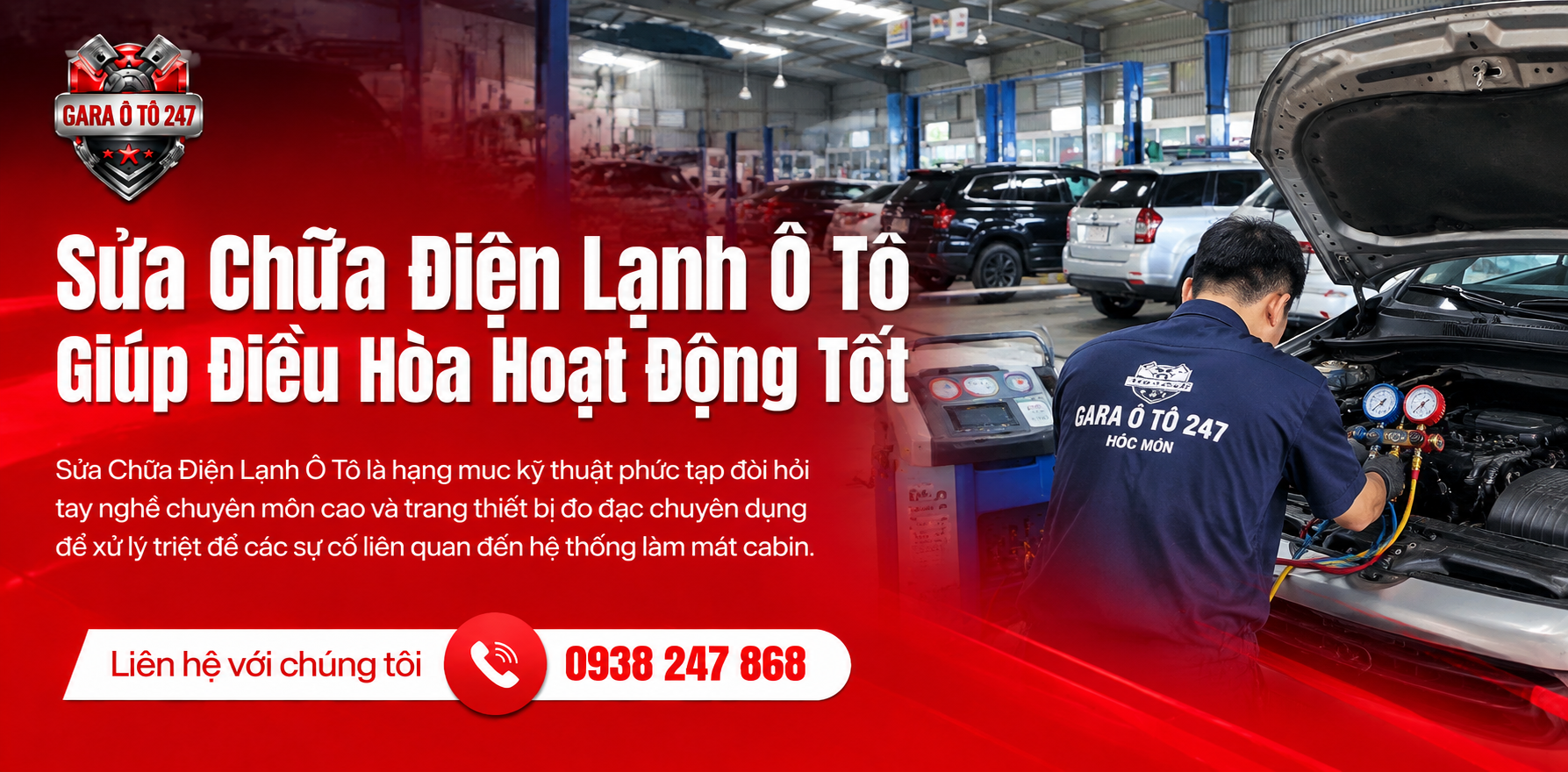 Sửa Chữa Điện Lạnh Ô Tô Giúp Điều Hòa Hoạt Động Tốt