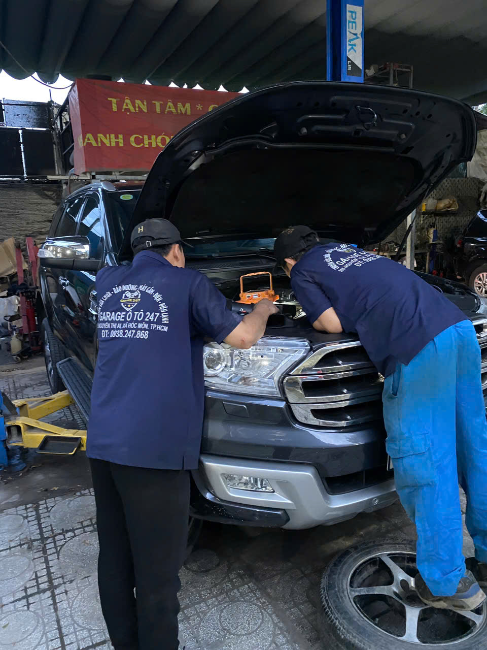 Các hạng mục sửa điện ô tô phổ biến tại Hóc Môn